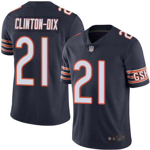 Chicago Bears Limited Navy Blue Men Ha Ha Clinton-Dix Home Jersey NFL Football 21 Vapor Untouchable